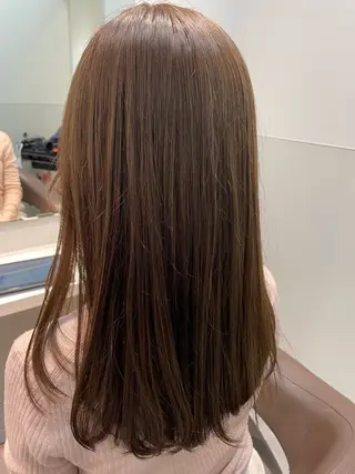 ミディアム カラー 大阪 美容師 林のヘアスタイル