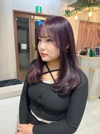 ミディアム 浦和美容室 スタイリスト🌼ゆきのヘアスタイル