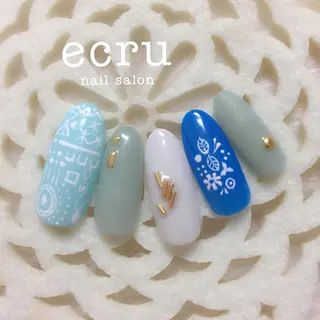 ネイル ecru nail 長谷川まきのネイルデザイン