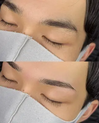 メンズ アイブロウ LEDマツエク マツパ撮影モデル募集のマツエク・マツパデザイン