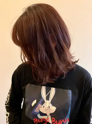 ミディアム カラー Beach 代表 KENTAのヘアスタイル