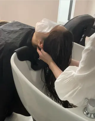本格ヘッドスパ🌿 ×ヘア 佐藤のヘアスタイル