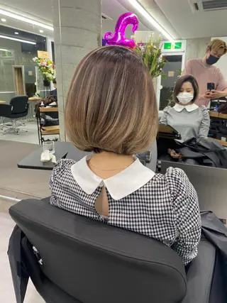 ミディアム カラー welring hair salonのヘアスタイル