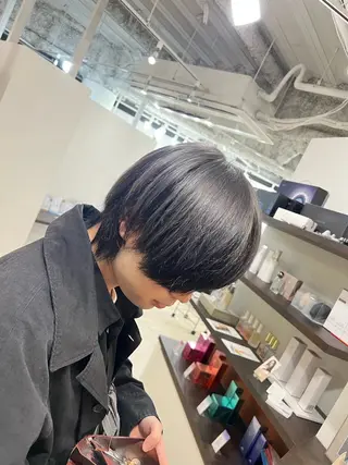 ミディアム メンズ 谷川 一貴のヘアスタイル