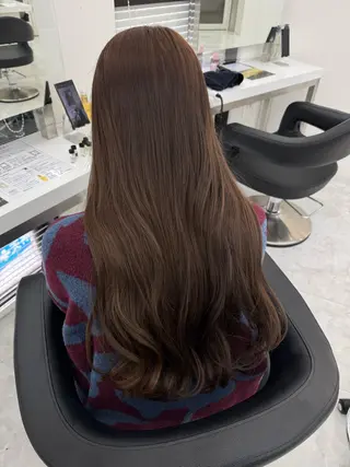 カラー noa🎀美髪縮毛/ 透明感カラーのヘアスタイル