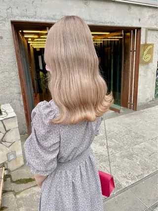 ロング カラー ヘアアレンジ 柔らかカラー/ レイヤーYUTO🧋のヘアスタイル
