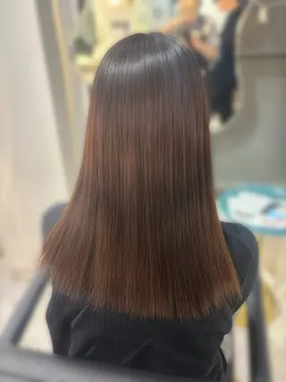 セミロング カラー 🖤みらい🖤 カットモデル様募集中のヘアスタイル