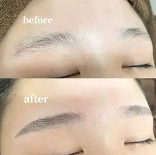 アイブロウ elu+ rinaのマツエク・マツパデザイン