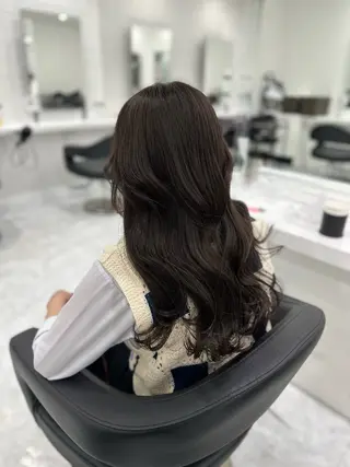 カラー ブリーチなし透明感 💗RYOTAのヘアスタイル
