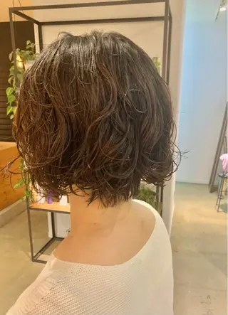 ショート カラー パーマ メンズ 🫧ショート 🫧RENのヘアスタイル