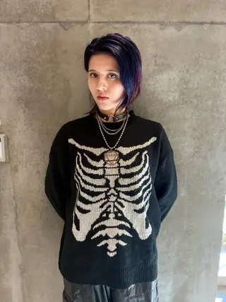 ショート カラー 篠江 廉のヘアスタイル