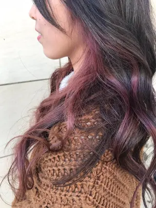 ロング カラー 有馬ミク🌈 似合わせ美容師のヘアスタイル