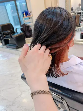 ミディアム カラー ☆毎月先着15名まで ☆シバタユートのヘアスタイル