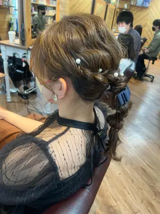 ロング ヘアアレンジ Topstylist YUKIのヘアスタイル