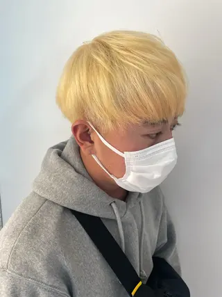 ショート カラー パーマ メンズ 🔥メンズカラー🔥 セヤシュウヘイのヘアスタイル