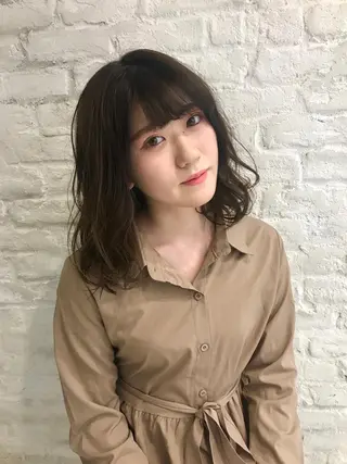 セミロング 浦安美容師🌈 Mayaのヘアスタイル