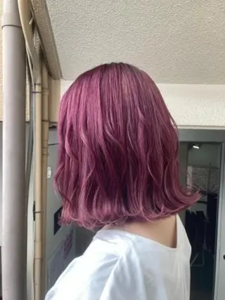 ミディアム カラー 🔳髪質改善🔳 岡本陽のヘアスタイル