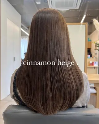 ロング カラー Ore🫧タナカマヤ /柔らかい質感カラーのヘアスタイル