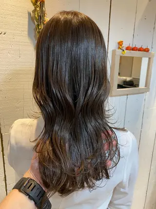 セミロング 西山 恵太郎のヘアスタイル