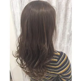 ロング カラー 透明感♡︎♡︎ 佐々木早苗のヘアスタイル