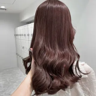 ロング カラー ヘアアレンジ 巻きラク♡レイヤー 🦢こころのヘアスタイル