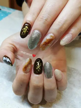 ネイル nail salon macaron のネイルデザイン