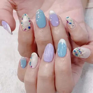 ネイル バニーアイズ　ネイル ニューオータニ博多店のネイルデザイン