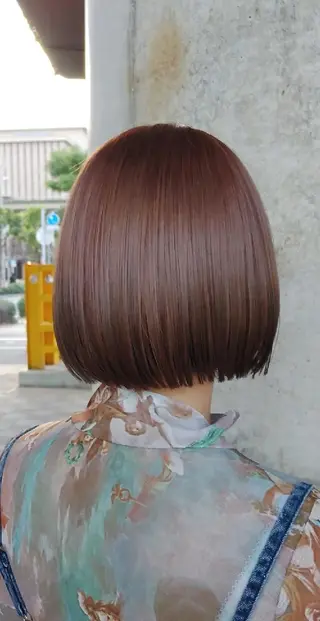 ショート ホリウチ ユキエのヘアスタイル
