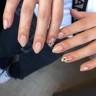 ロング カラー ヘアアレンジ キッズ ネイル マツエク・マツパ 福田 加奈のネイルデザイン