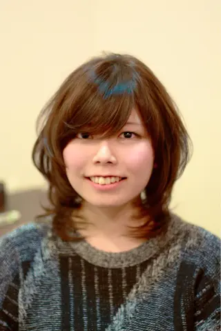 ミディアム カラー 坂本 直樹のヘアスタイル