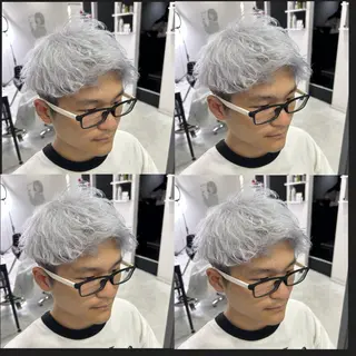 ショート 🔥メンズパーマ 特化 渡辺一翔のヘアスタイル