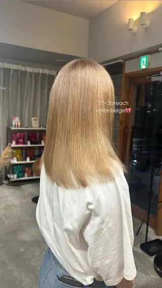 セミロング cipre 萌乃のヘアスタイル