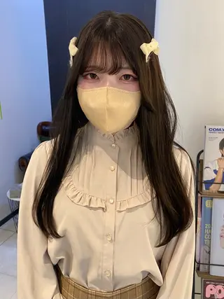 ミディアム カラー mai / linoah˚✧のヘアスタイル