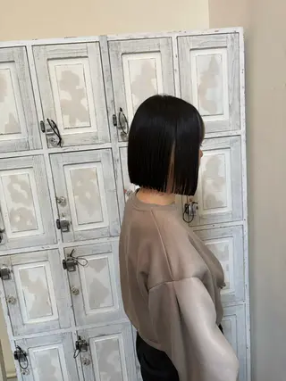 ショート ルプラボウ/中村潤菜 /ボブヘアのヘアスタイル