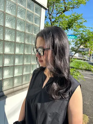 ロング U hair師勝 成戸飛羽磨のヘアスタイル