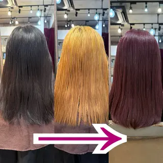 セミロング KAWAHARA YUKIのヘアスタイル