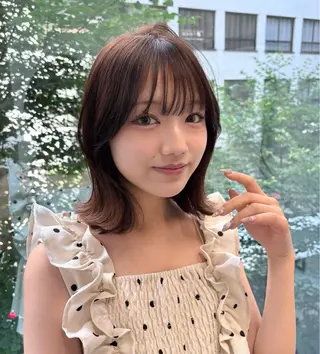 カラー MODEK's TOKYO所属・𝐀𝐑𝐈𝐒𝐀 🎀‎🤍銀座美容室のヘアスタイル