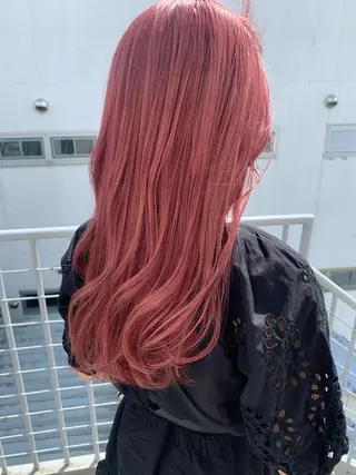 ロング カラー 🦋レイヤーカット ミドリカワ🦋のヘアスタイル