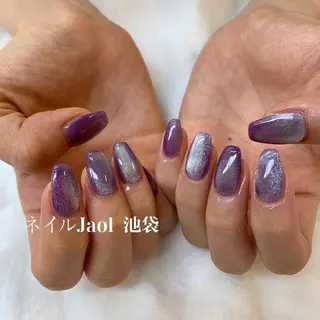 セミロング ネイルJaol 池袋のネイルデザイン
