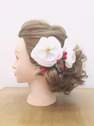 ヘアアレンジ YAP！HAIR トコツメアヤノのヘアスタイル