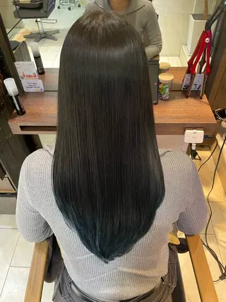 ロング 🦋透明感カラー 🦋🫧愛加のヘアスタイル