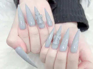 ネイル MoMoA Nail ネイル長さ出し専門店のネイルデザイン