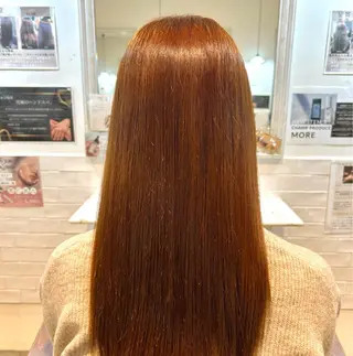 ロング カラー 木村 涼雅のヘアスタイル