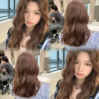 カラー 透明感ベージュ🤎 ナチュラルレイヤーのヘアスタイル