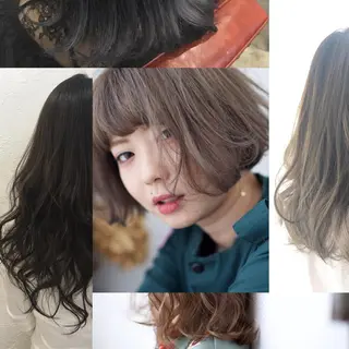 カラー fio マナミのヘアスタイル
