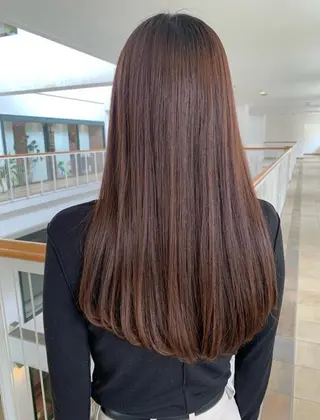 ロング カラー BEAUTRIUM /ばんどうかりんのヘアスタイル