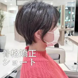 ショート 村岡【店長】 【骨格矯正ショート】のヘアスタイル