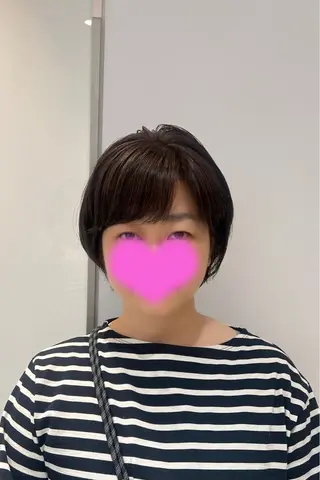 ショート 顔周り/透明感/銀座 🩵rinoのヘアスタイル