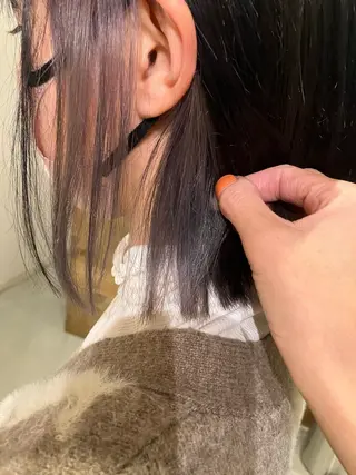 カラー 清水 美香のヘアスタイル