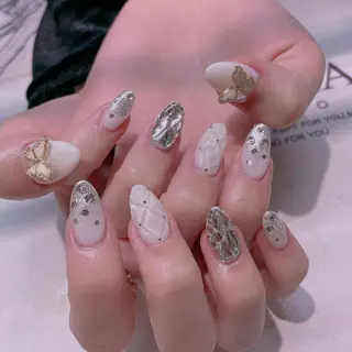 ネイル 長さだし専門店 M2　rikaのネイルデザイン